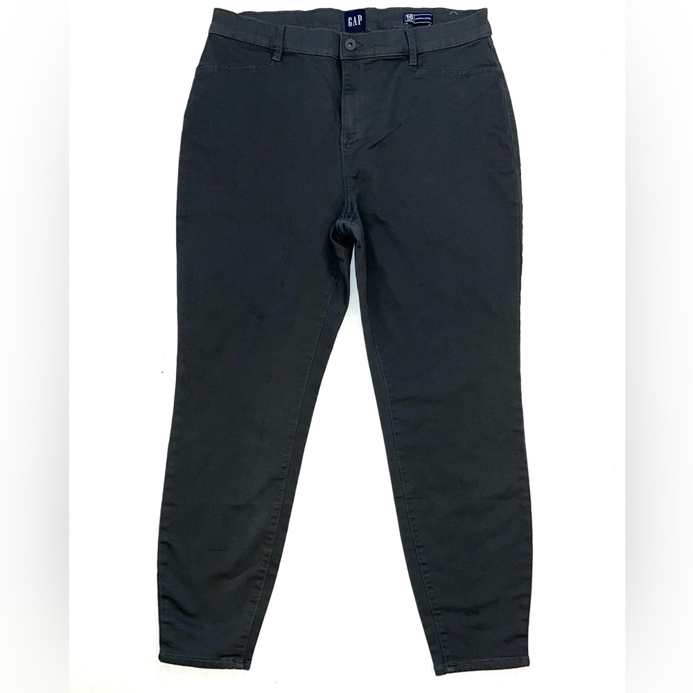 Gap NEW Womens High Rise Skinny Stretch Cotton Pants Sz 16